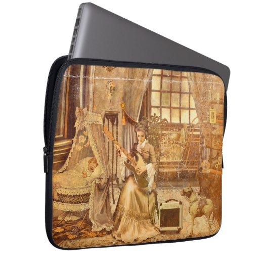 Victorian Lullaby Laptopschutzhülle (Vorne Rechts)