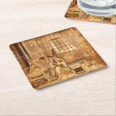 Victorian Lullaby Rechteckiger Pappuntersetzer (angewinkelt)