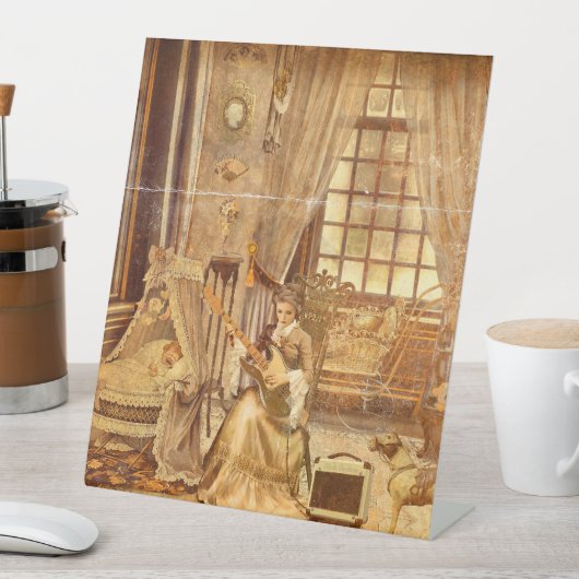 Victorian Lullaby Sockelschild (In Situ)