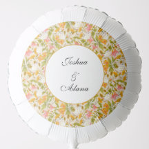 Victorian Meadow yellow - Wedding balloon