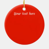 Victorian Millefiori Elegance Keramik Ornament (Hinten)