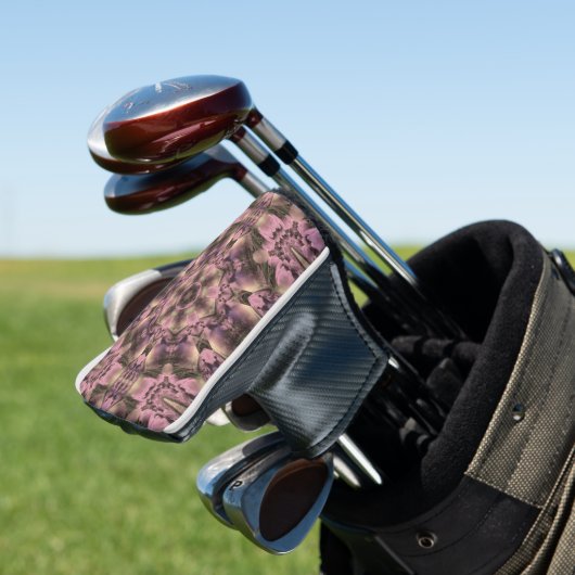 Victorian Pink Antique Golf Headcover (In Situ)