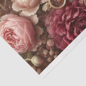 Victorian Romance Hummingbird Floral Decoupage Seidenpapier (Ausschnitt)