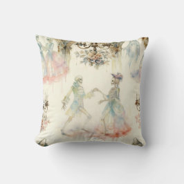 Victorian Skeleton Ballroom  Kissen