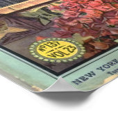 Victorian Strand Magazine Cover Illustration Poster (Ecke)