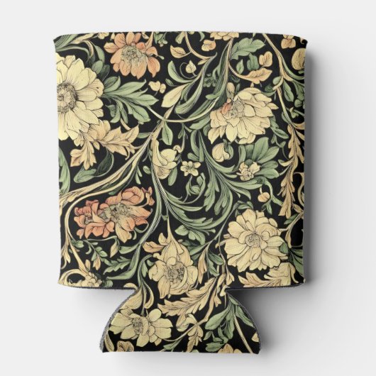 Victorian-style floral pattern  dosenkühler (Rückseite)