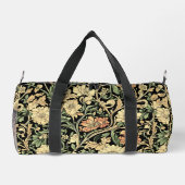 Victorian-style floral pattern  duffle bag (Rückseite)