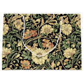 Victorian-style floral pattern  große geschenktüte (Vorderseite)