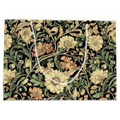 Victorian-style floral pattern  große geschenktüte (Rückseite)
