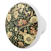 Victorian-style floral pattern  keramikknauf (Rechts)