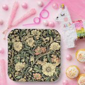 Victorian-style floral pattern  pappteller (Party)