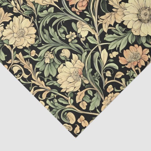 Victorian-style floral pattern  seidenpapier (Ausschnitt)