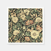 Victorian-style floral pattern  serviette (Vorderseite)
