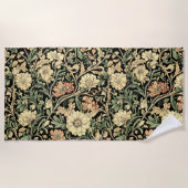 Victorian-style floral pattern  strandtuch (Vorderseite)