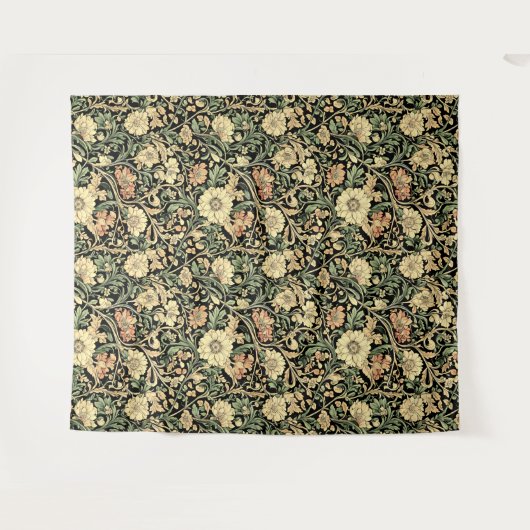 Victorian-style floral pattern  wandteppich (Vorderseite (Horizontal))