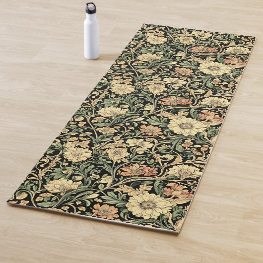 Victorian-style floral pattern  yogamatte (Beispiel)