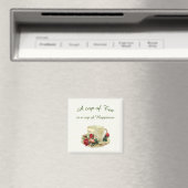 Victorian Tea and Roses Magnet (In Situ (Geschirrspüler))