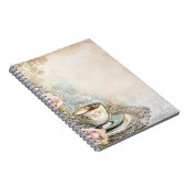 Victorian Tea Party Spiral Photo Notebook Notizblock (Rechte Seite)