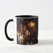 Victorian Vintage Mysterious Elegant Woman  Tasse (Links)