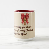 Victorian Watercolor Santa Christmas Collection Tasse (Zentrum)