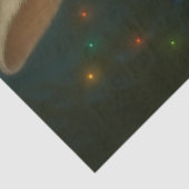 Victorian White Rabbit – Whimsical Fantasy Animal  Seidenpapier (Ausschnitt)