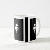 Victorian woman with haunting expression kaffeetasse (VorderseiteRechts)