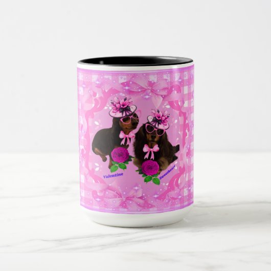 Victorian Wow Weenie Damen Kaffeetasse (Zentrum)