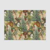 Victorian Yuletide Splendor Seidenpapier (Vorderseite)