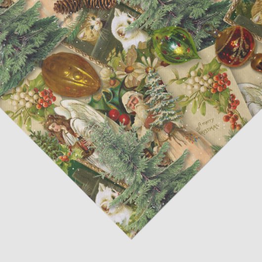 Victorian Yuletide Splendor Seidenpapier (Ausschnitt)