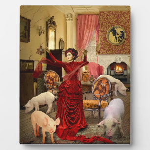 Victorianische Circe Fotoplatte