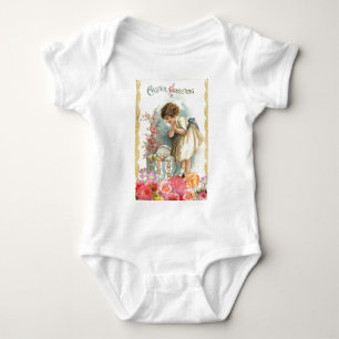 victorianische Ostereier Baby Strampler