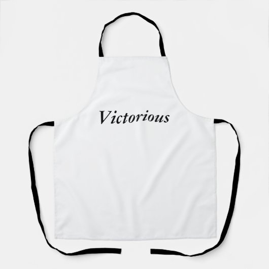 Victorianische Schürze (Vorderseite)