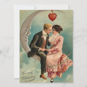 victorianische Valentinskarten Feiertagskarte
