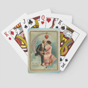 victorianische Valentinskarten Spielkarten