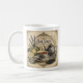 victorianischer Earl Grey Becher  Kaffeetasse (Links)