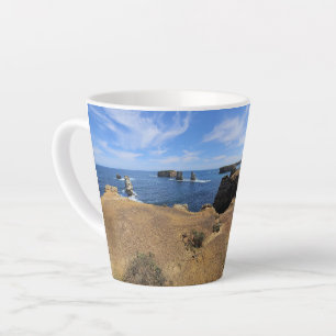 Victoria's Bay of Islands Küstenpanorama Milchtasse