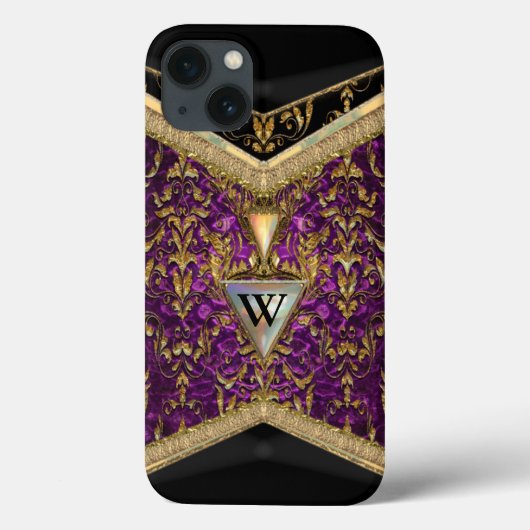 Victorias Hübsche Marshwell Monogram Case-Mate iPhone Hülle (Rückseite)