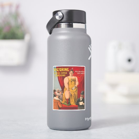 Victorine, die schöne große Pariser Frau Aufkleber (HydroFlask)