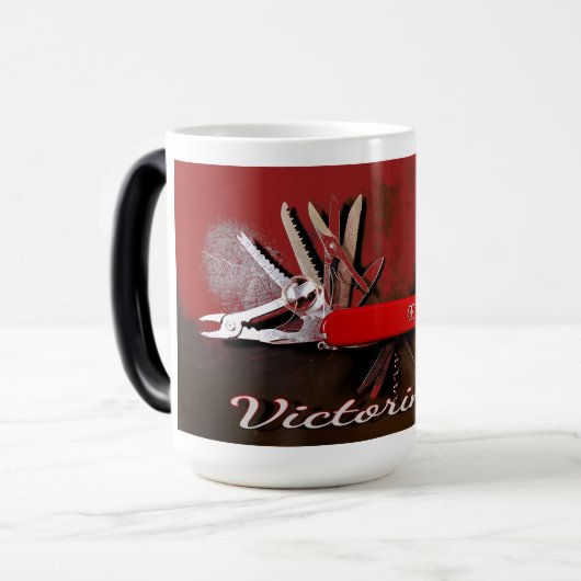 Victorinox Pocket Knife Tasse (Vorderseite Links)