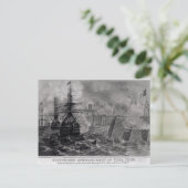 Victorious Bombardment of Vera Cruz Postkarte (Stehend Vorderseite)