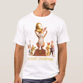 Victorious Bunny Egg Hunt Champion T-Shirt