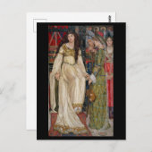 Victorious Knight, 14. Jahrhundert Postkarte (Vorne/Hinten)