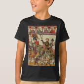 Victorious Ritter, mittelalterliche Kunst des 14.  T-Shirt (Vorderseite)