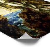 Victorious Sphinx von Gustave Moreau Poster (Ecke)