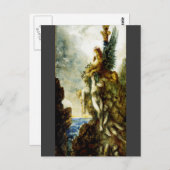 Victorious Sphinx von Gustave Moreau Postkarte (Vorne/Hinten)