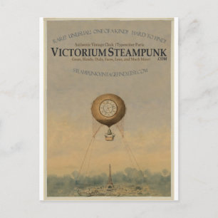 Victorium Steampunk Postkarte