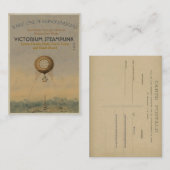 Victorium Steampunk Visitenkarte (Vorne/Hinten)