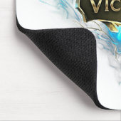 Victory - A Symbol of Triumph and Achievement Mousepad (Ecke)