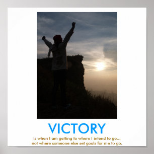 VICTORY-Demotivationspaket Poster