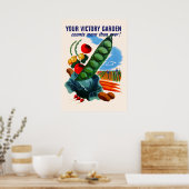 Victory Garden (groß) Poster (Küche)